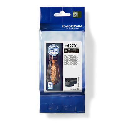 Brother LC427XLBK bläckpatroner 1 styck Original Svart