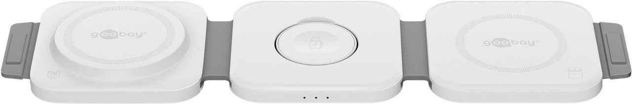 Goobay 65312 mobilladdare Universal Vit USB Trådlös laddning inomhus