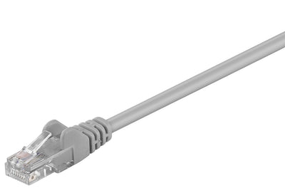 Goobay 68347 nätverkskablar Grå 10 m Cat5e U/UTP (UTP)