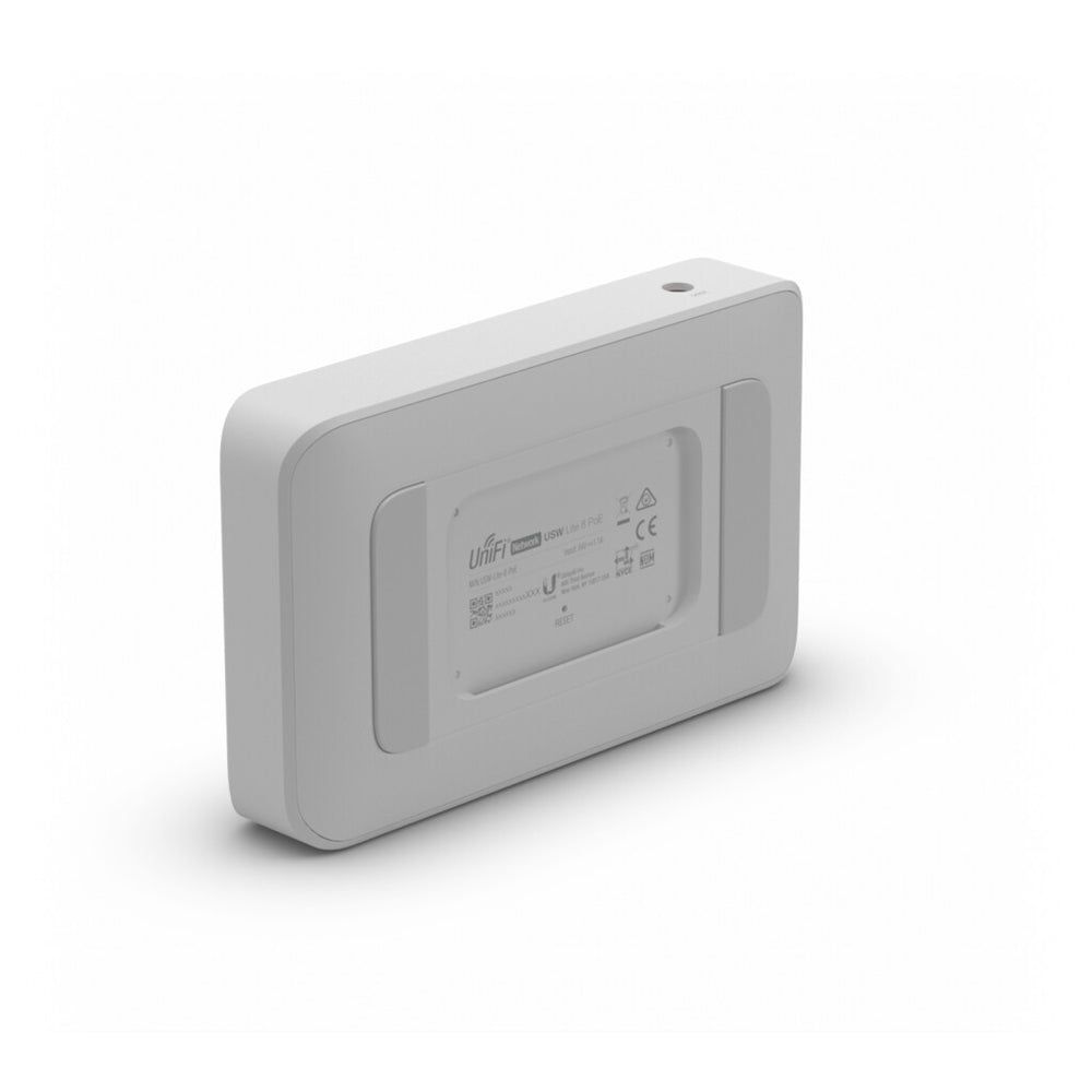 Ubiquiti UniFi Switch Lite 8 PoE hanterad L2 Gigabit Ethernet (10/100/1000) Strömförsörjning via Ethernet (PoE) stöd Vit