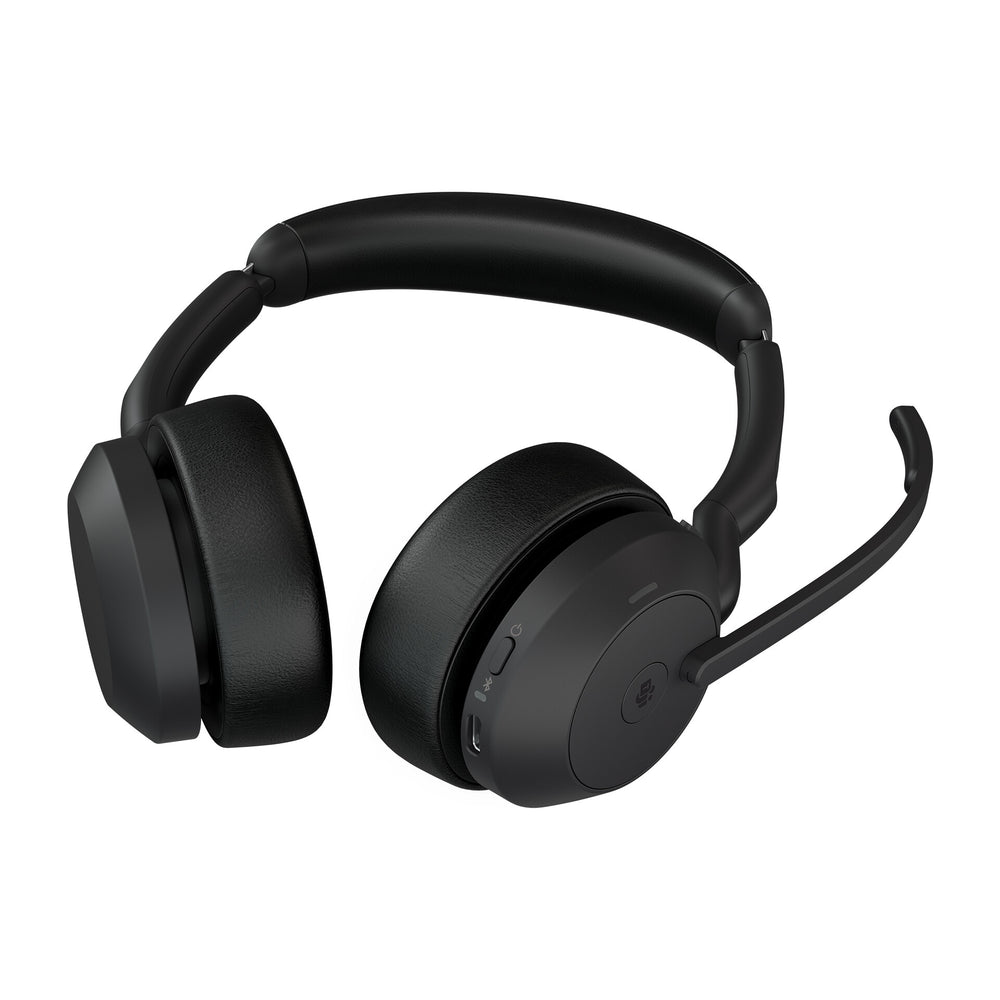 Jabra 25599-999-999 hörlur och headset Trådlös Huvudband Kontor/callcenter Bluetooth Laddningsställ Svart