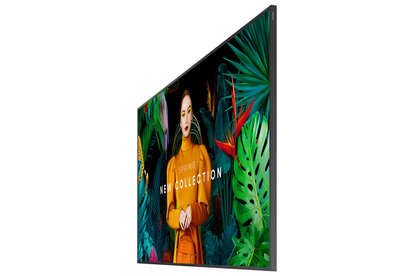 Samsung QB50C Platt skärm för digital skyltning 127 cm (50") LCD Wi-Fi 350 cd/m² 4K Ultra HD Svart Inbyggd processor Tizen 16/7