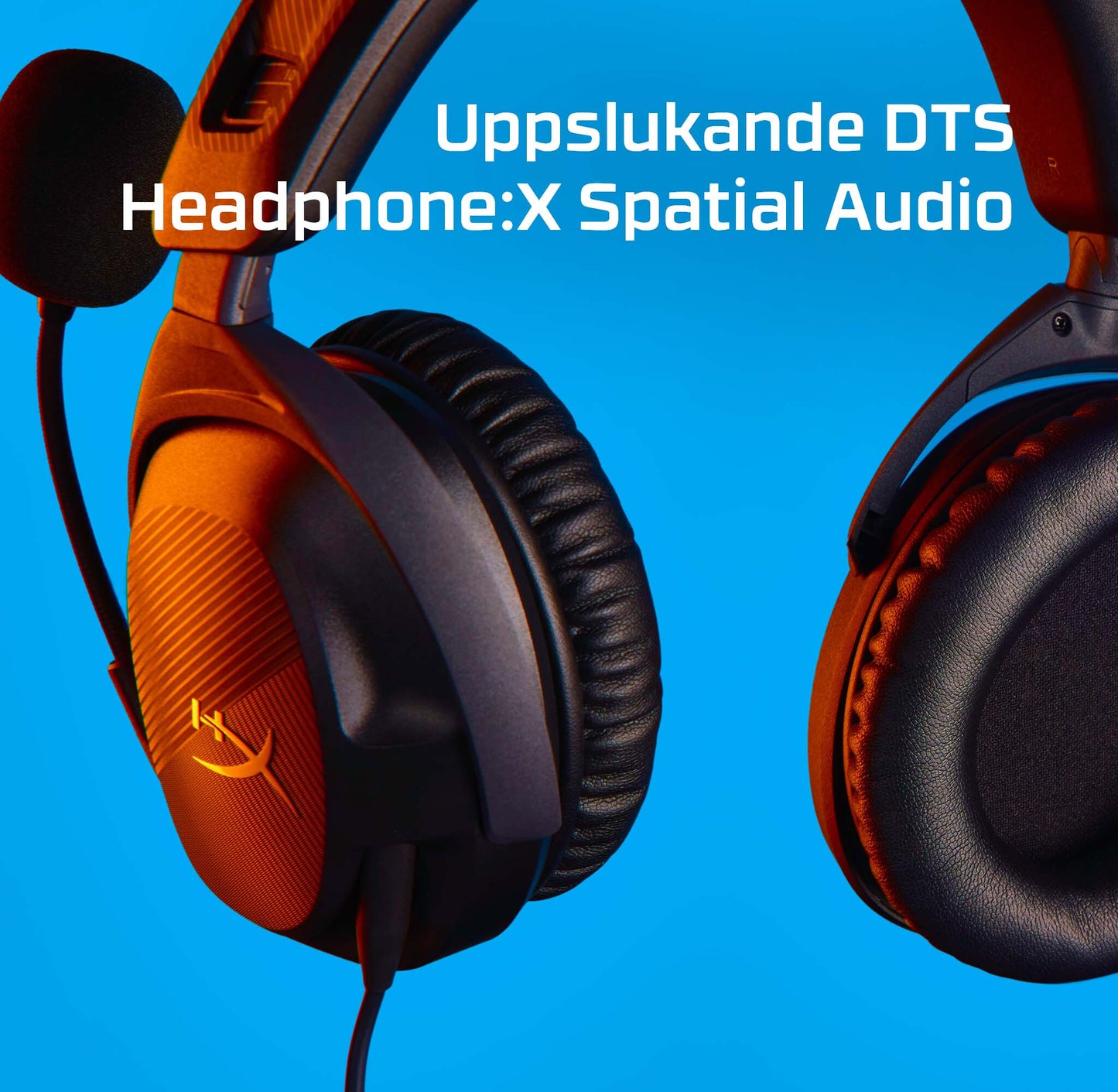 HyperX Cloud Stinger 2 – gaming-headset (svart)