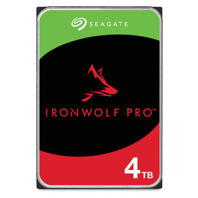 Seagate IronWolf Pro ST4000NT001 interna hårddiskar 4 TB 7200 RPM 256 MB 3.5"