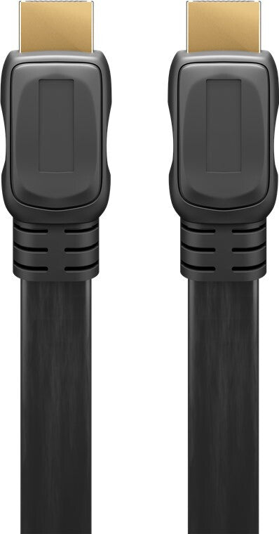 Goobay 61280 HDMI-kabel 3 m HDMI Typ A (standard) Svart