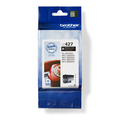 Brother LC427BK bläckpatroner 1 styck Original Svart