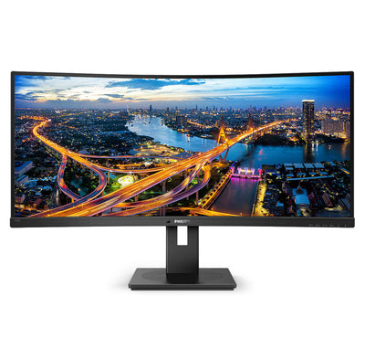 Philips B Line 345B1C/00 platta pc-skärmar 86,4 cm (34") 3440 x 1440 pixlar Quad HD LCD Svart