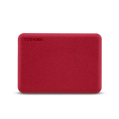 Toshiba Canvio Advance externa hårddiskar 4 TB Röd