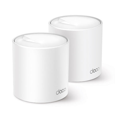 TP-Link Deco X50 (2-pack) Dual-band (2,4 GHz / 5 GHz) Wi-Fi 6 (802.11ax) Vit 3 Intern