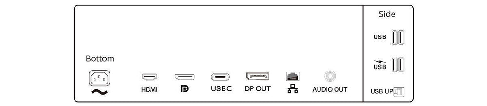 Philips P Line 346P1CRH/00 LED display 86,4 cm (34