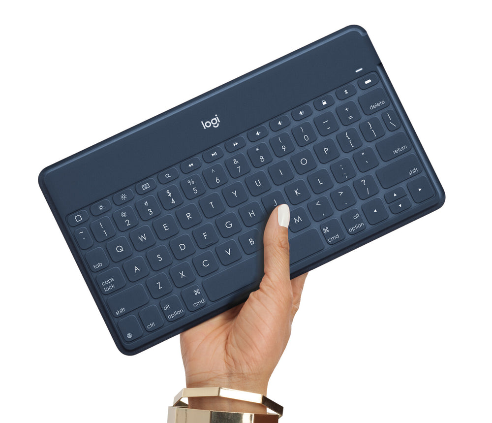 Logitech Keys-To-Go Norsk Bluetooth Blå