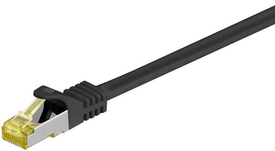 Goobay 91644 nätverkskablar Svart 10 m Cat7 S/FTP (S-STP)