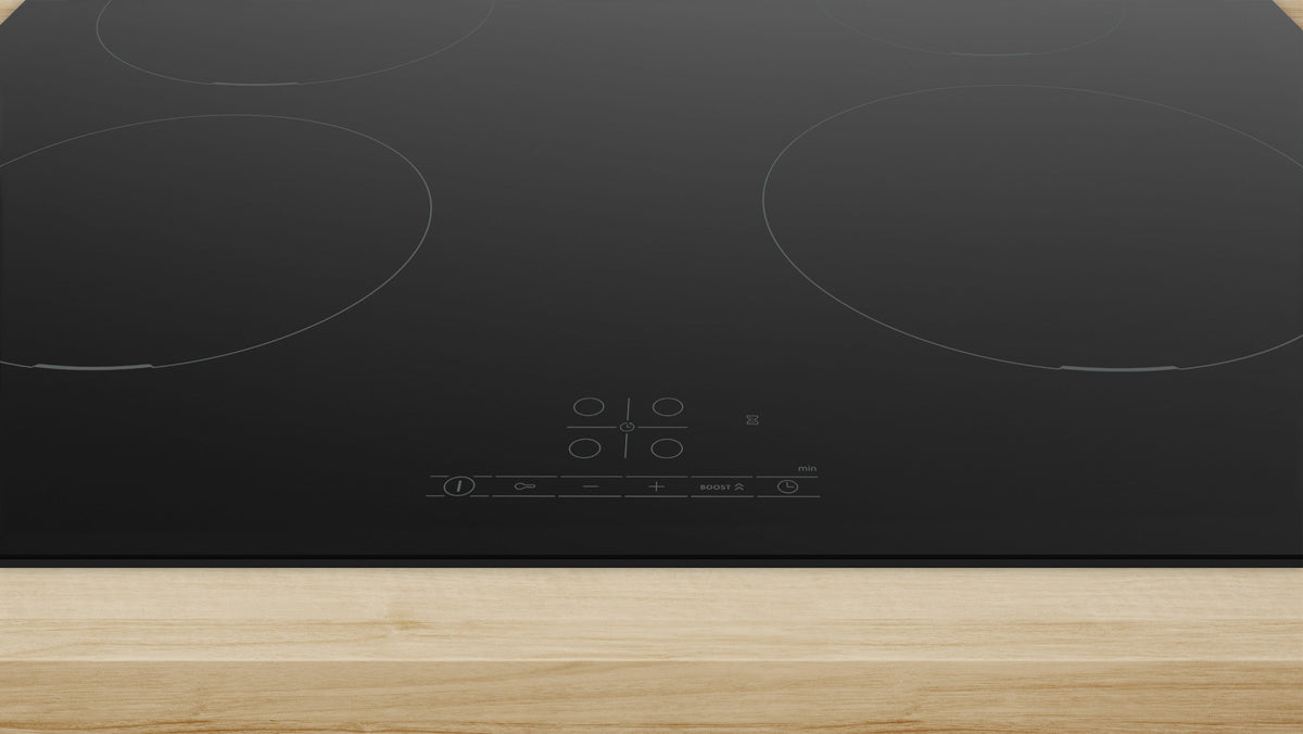 Bosch PUE611BB5E Induktionshäll 60 cm 4 zoner (Serie 4) – Fynd (Skick C)