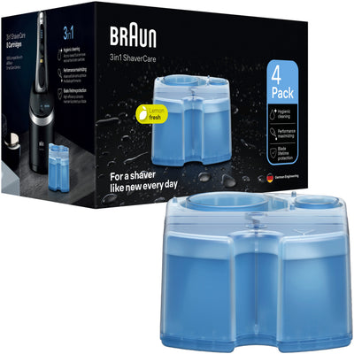 Braun CCR4 3in1 ShaverCare Refill till SmartCare Center (4-pack) – Outlet