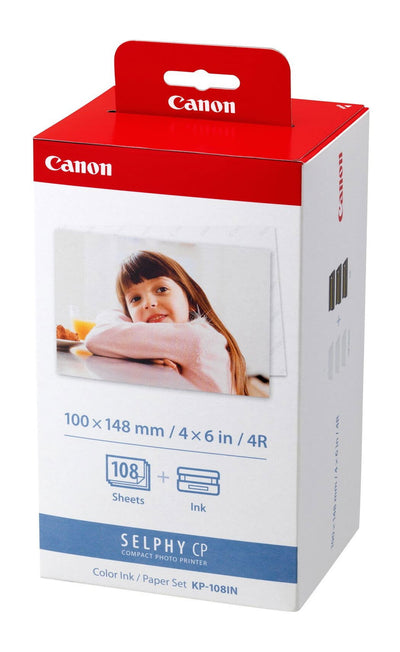 Canon KP-108IN Röd, Vit - Elektronikjakt