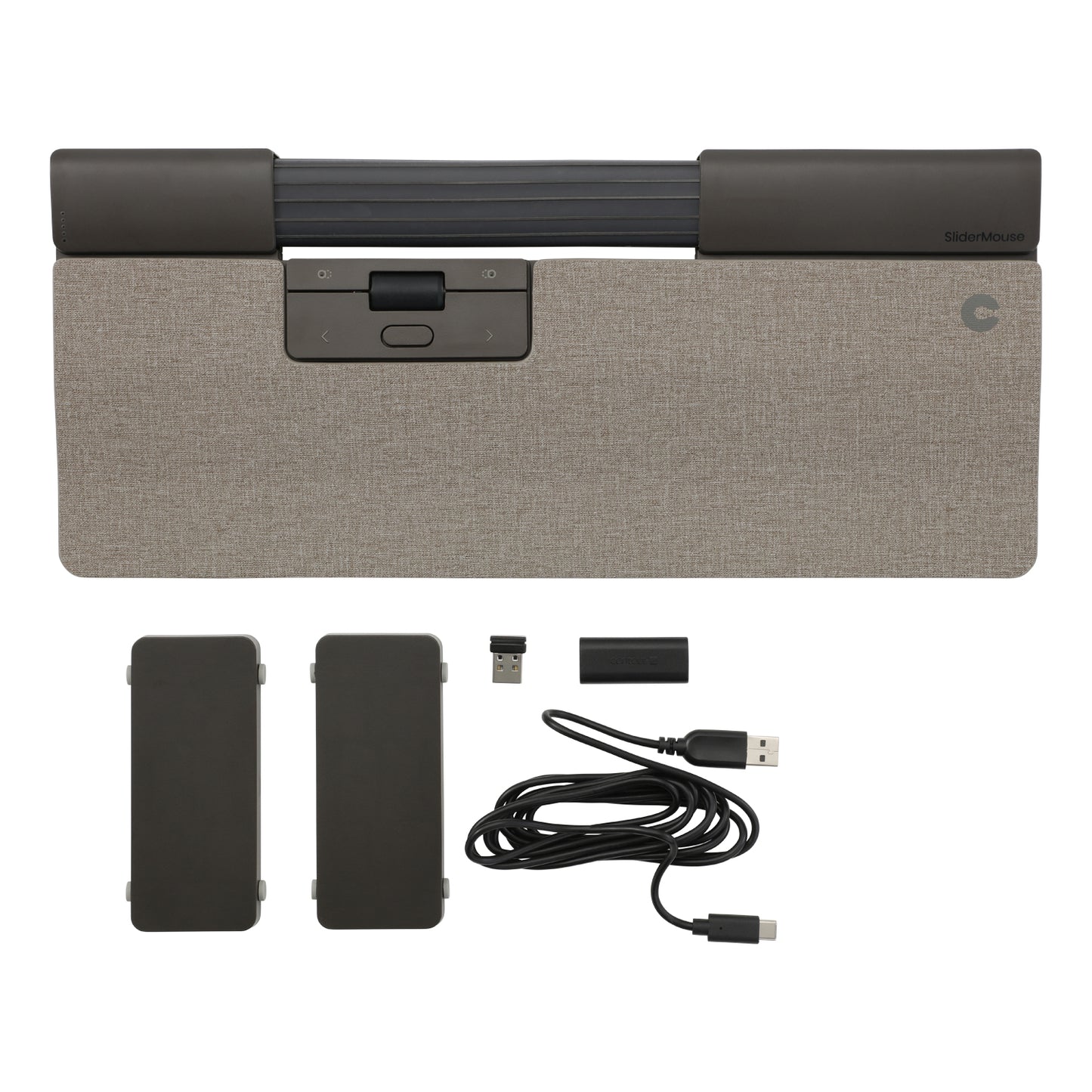 Contour Design SliderMouse Pro Wireless Regular Ljusgrå – Outlet