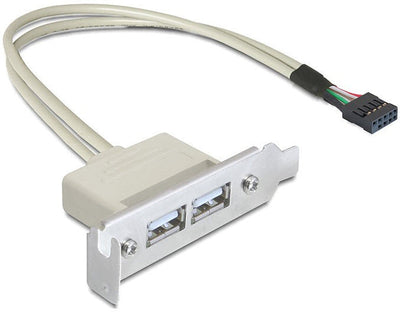 DeLOCK 0.5m Slotblech USB 2.0 - Elektronikjakt