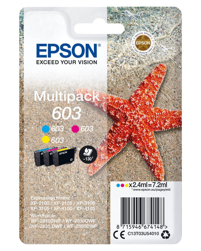 Epson Multipack 3-colours 603 Ink - Elektronikjakt