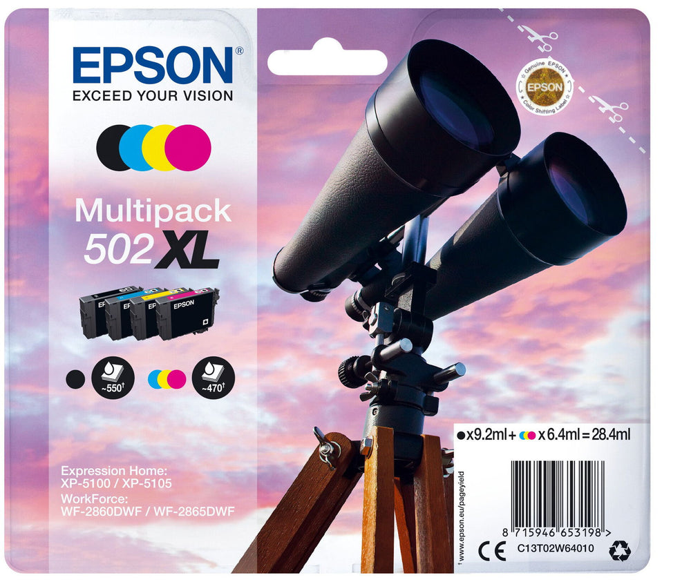 Epson Multipack 4-colours 502XL Ink