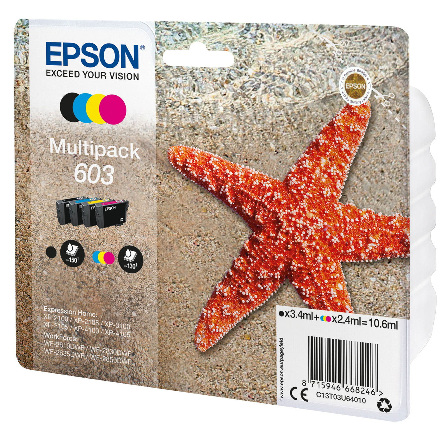 Epson Multipack 4-colours 603 Ink - Elektronikjakt