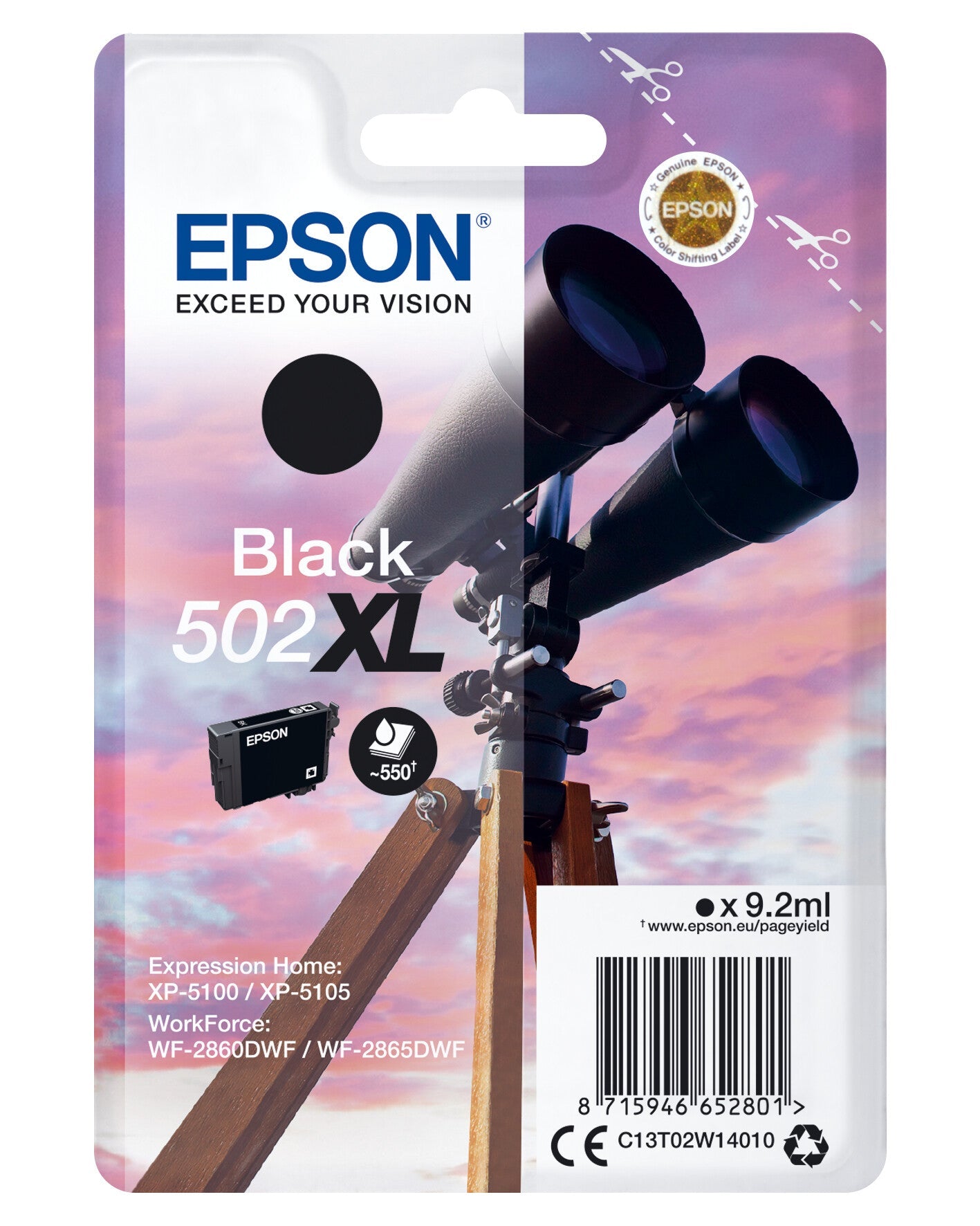 Epson Singlepack Black 502XL Ink - Elektronikjakt