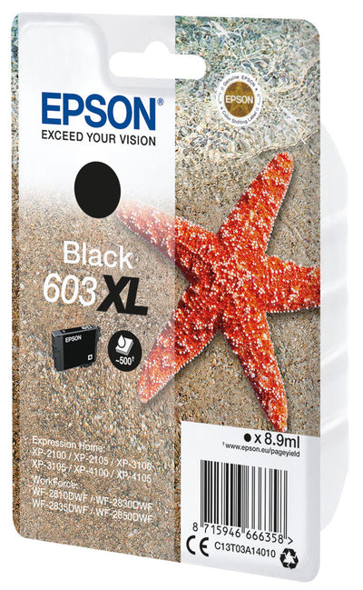 Epson Singlepack Black 603XL Ink - Elektronikjakt