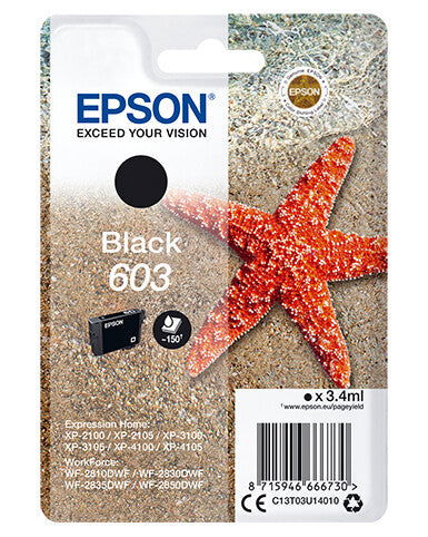 Epson Singlepack Black 603 Ink - Elektronikjakt