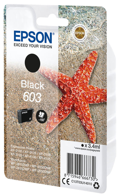 Epson Singlepack Black 603 Ink - Elektronikjakt