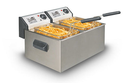 Fritel Turbo SF 3855 Dubbel 10 l Fristående 6400 W Rostfritt stål - Elektronikjakt