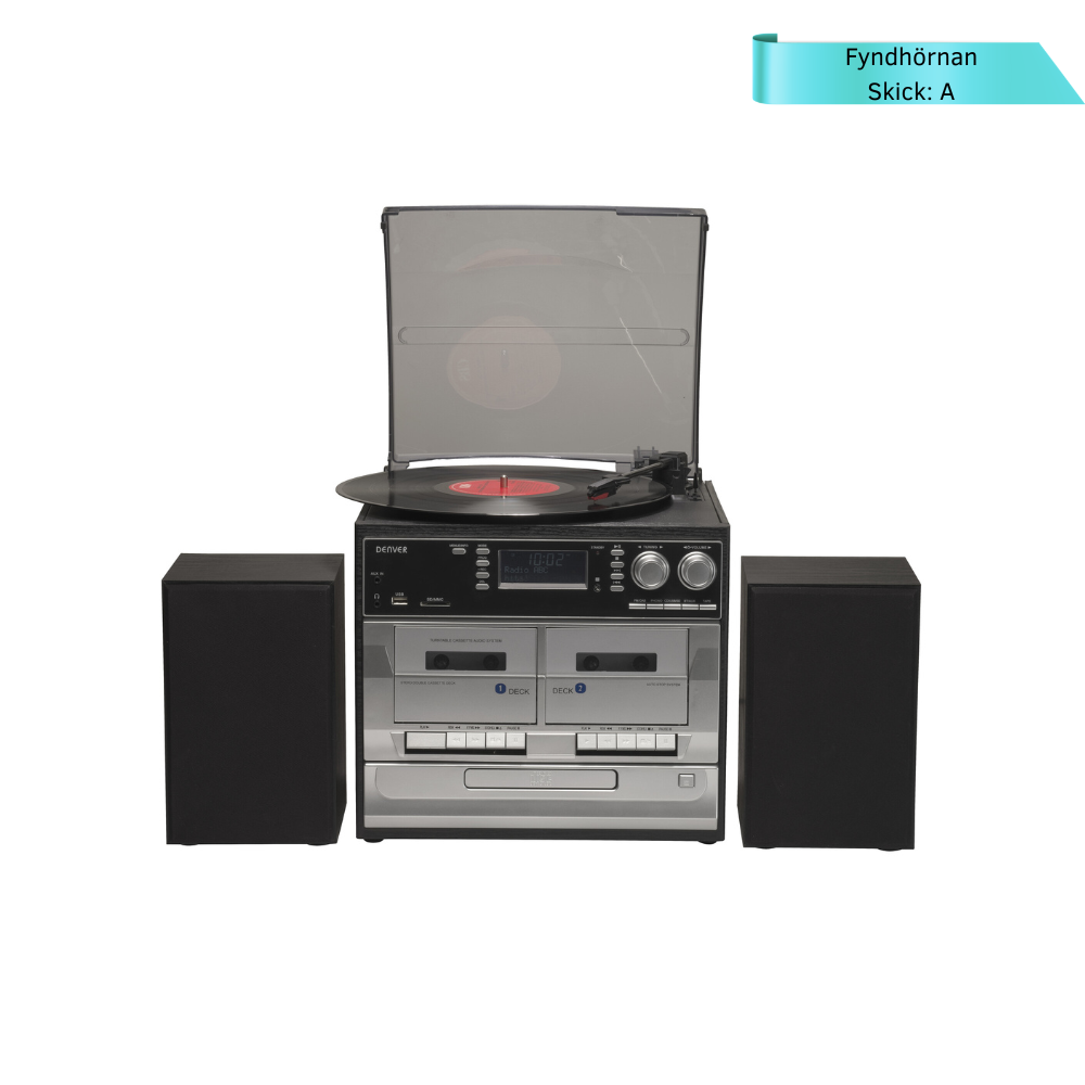 Denver MRD-166 DAB+ Radio, CD & Kassett Musikcenter – Outlet