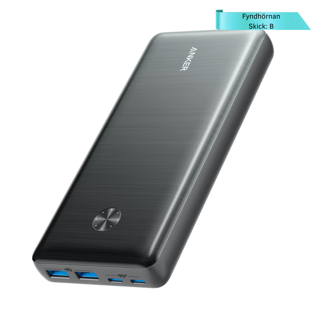 Anker PowerCore III Elite 25600 (26K) 87W Powerbank – Oöppnad/Orörd (Skick B)