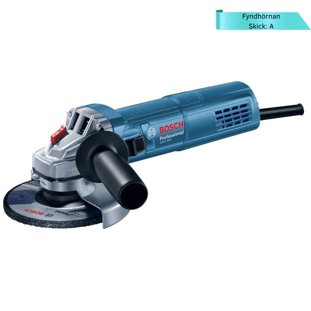 Bosch GWS 880 Professional Vinkelslip 125 mm 880W – Outlet