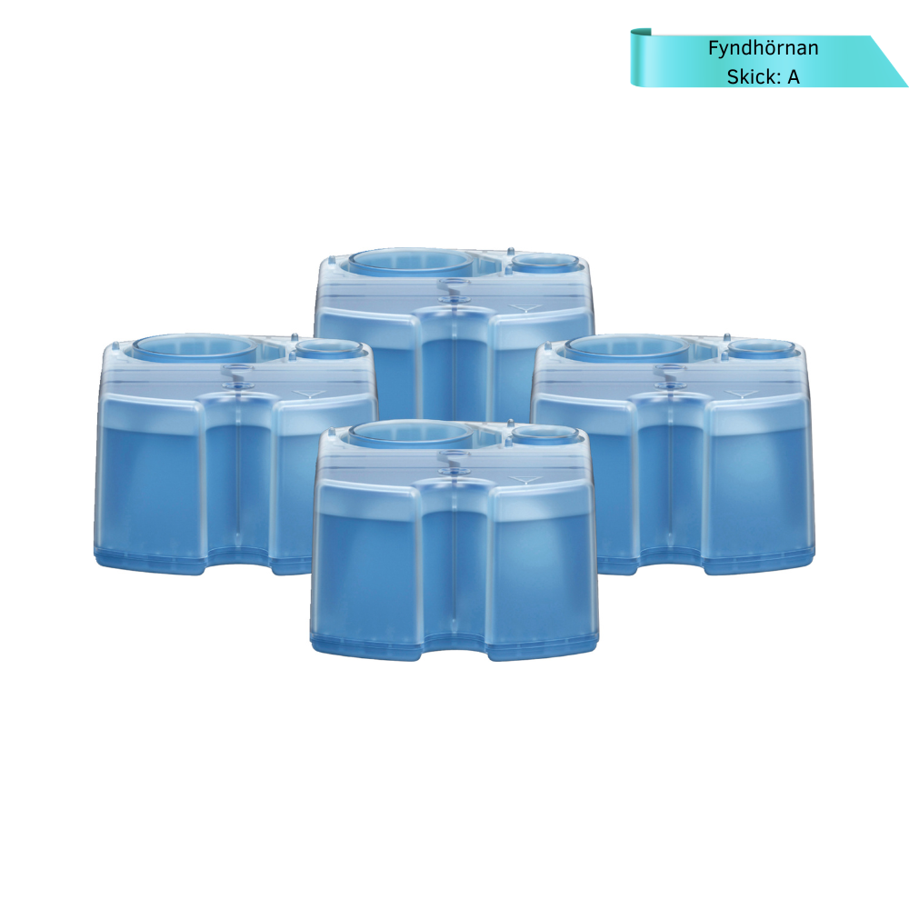 Braun CCR4 3in1 ShaverCare Refiller till SmartCare Center (4-pack) – Skick A (Oöppnad)