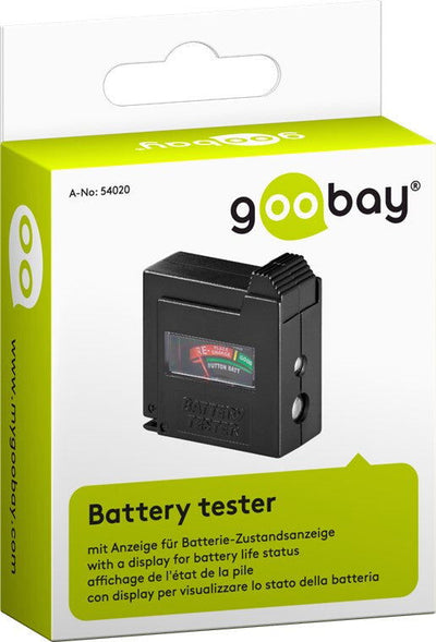 Goobay 54020 batteritestare Svart - Elektronikjakt