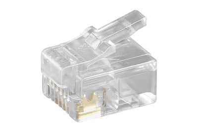 Goobay 58626 kabelkontakter RJ-12 Transparent - Elektronikjakt