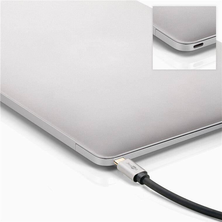 Goobay 60194 USB-grafikadapter Svart, Silver