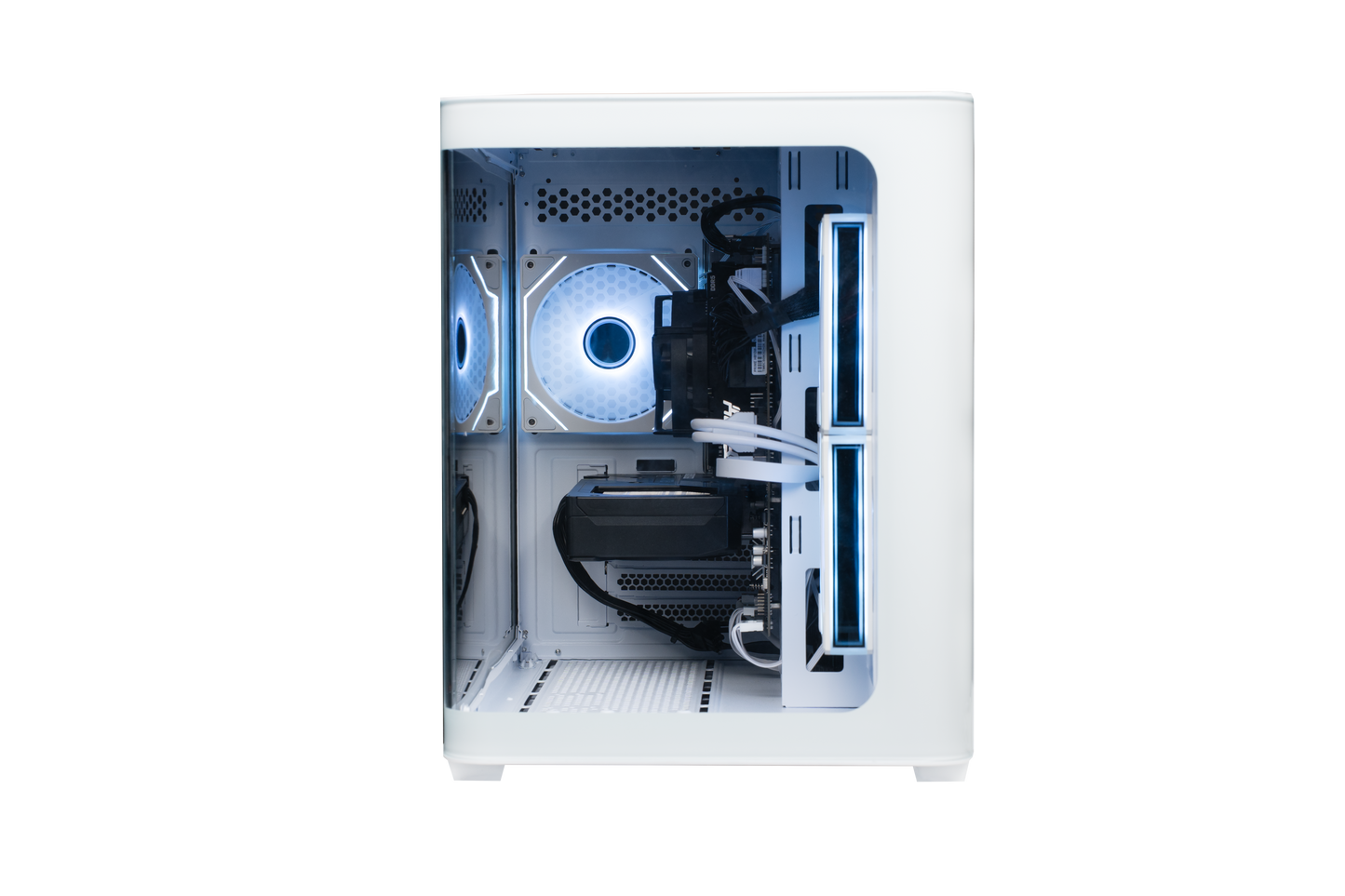 Shark RGBeast Mini White U500 Gaming PC Intel Core Ultra 5 Processor 225F/RTX5060Ti 8G/16GB DDR5 /1TB - stationär dator (Copy)