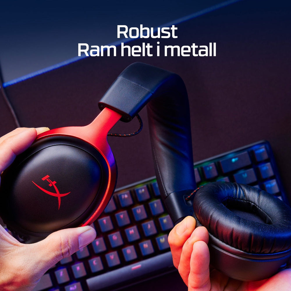 HyperX Cloud III – gamingheadset (svart)