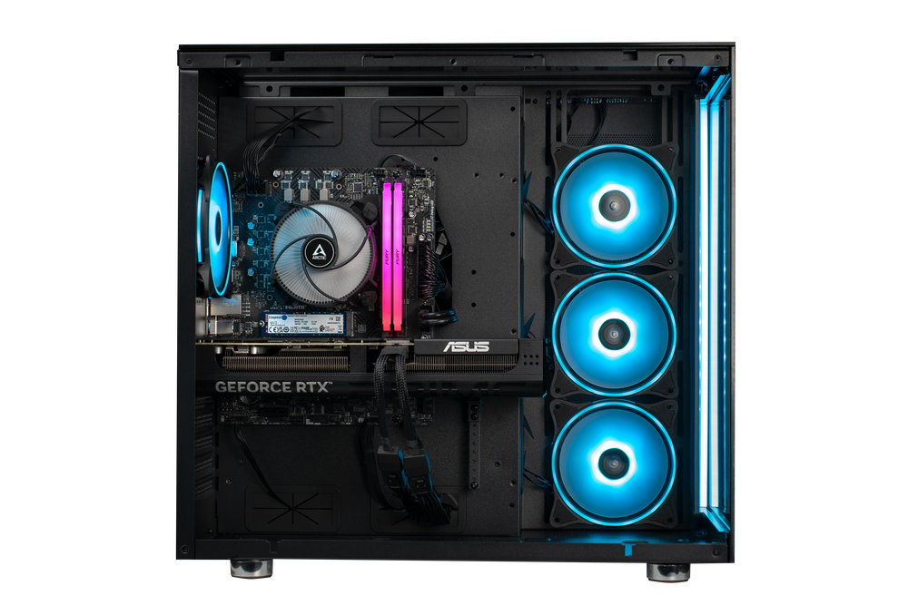 Shark RGBeast I509 Gaming PC I5-14400F/RTX5070 12G/32GB RGB /1TB - stationär dator