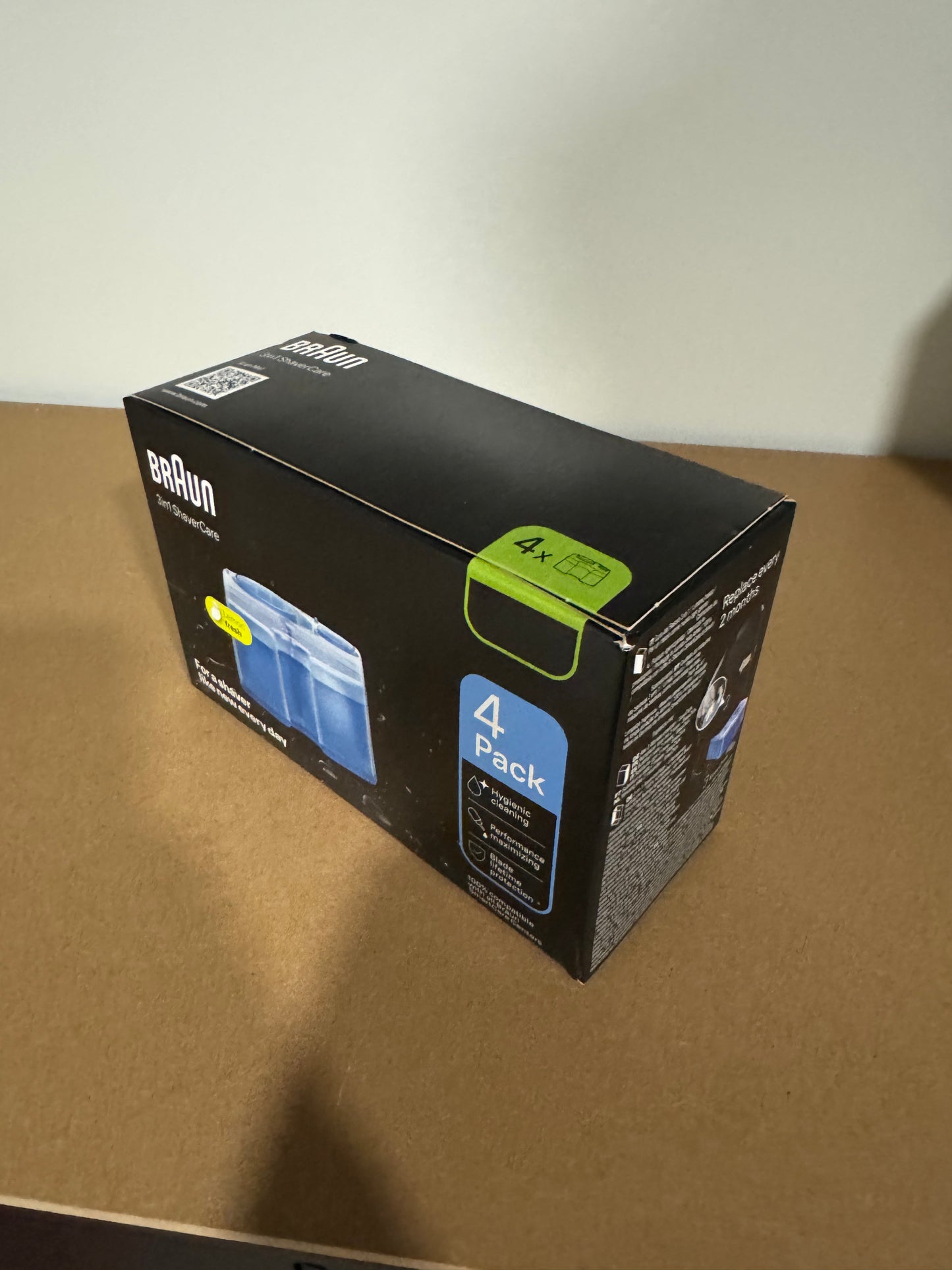Braun CCR4 3in1 ShaverCare Refiller till SmartCare Center (4-pack) – Skick A (Oöppnad)