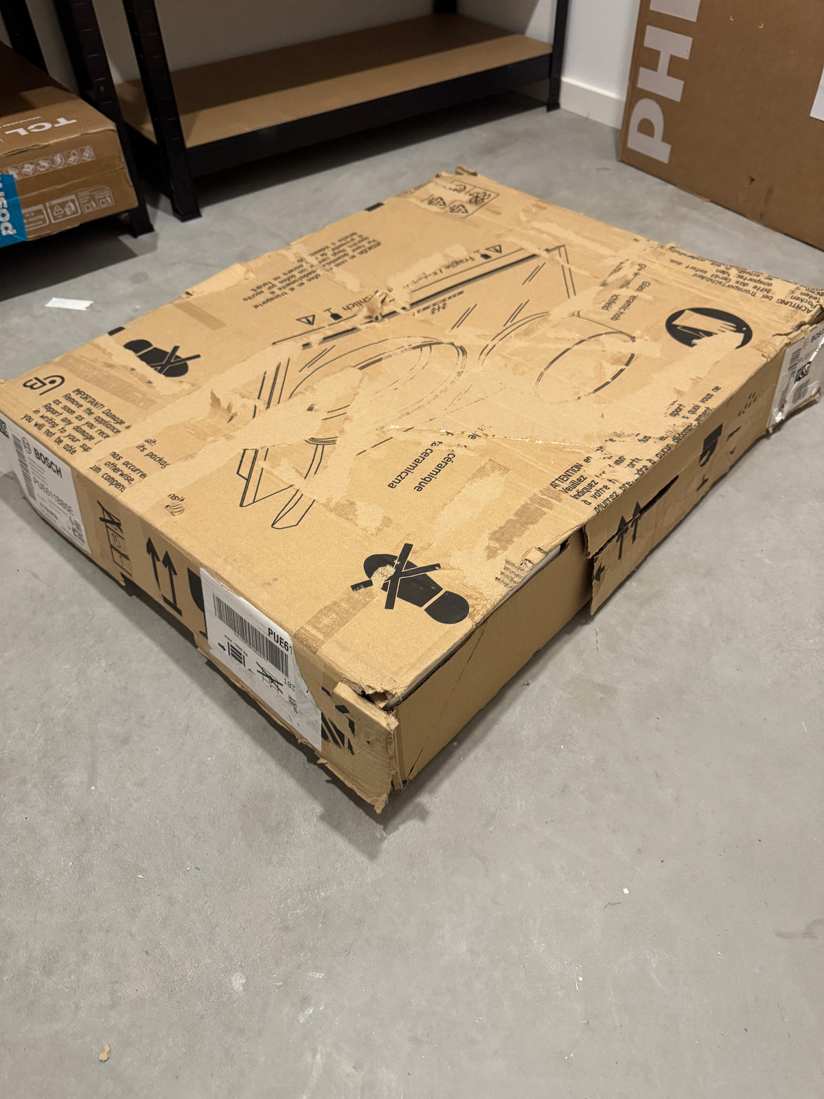 Bosch PUE611BB5E Induktionshäll 60 cm 4 zoner (Serie 4) – Fynd (Skick C)