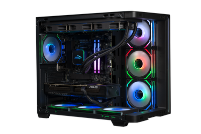 Shark RGBeast R710 Gaming PC AMD Ryzen 7 9700X/RTX5070 12G/16GB DDR5 /1TB - stationär dator