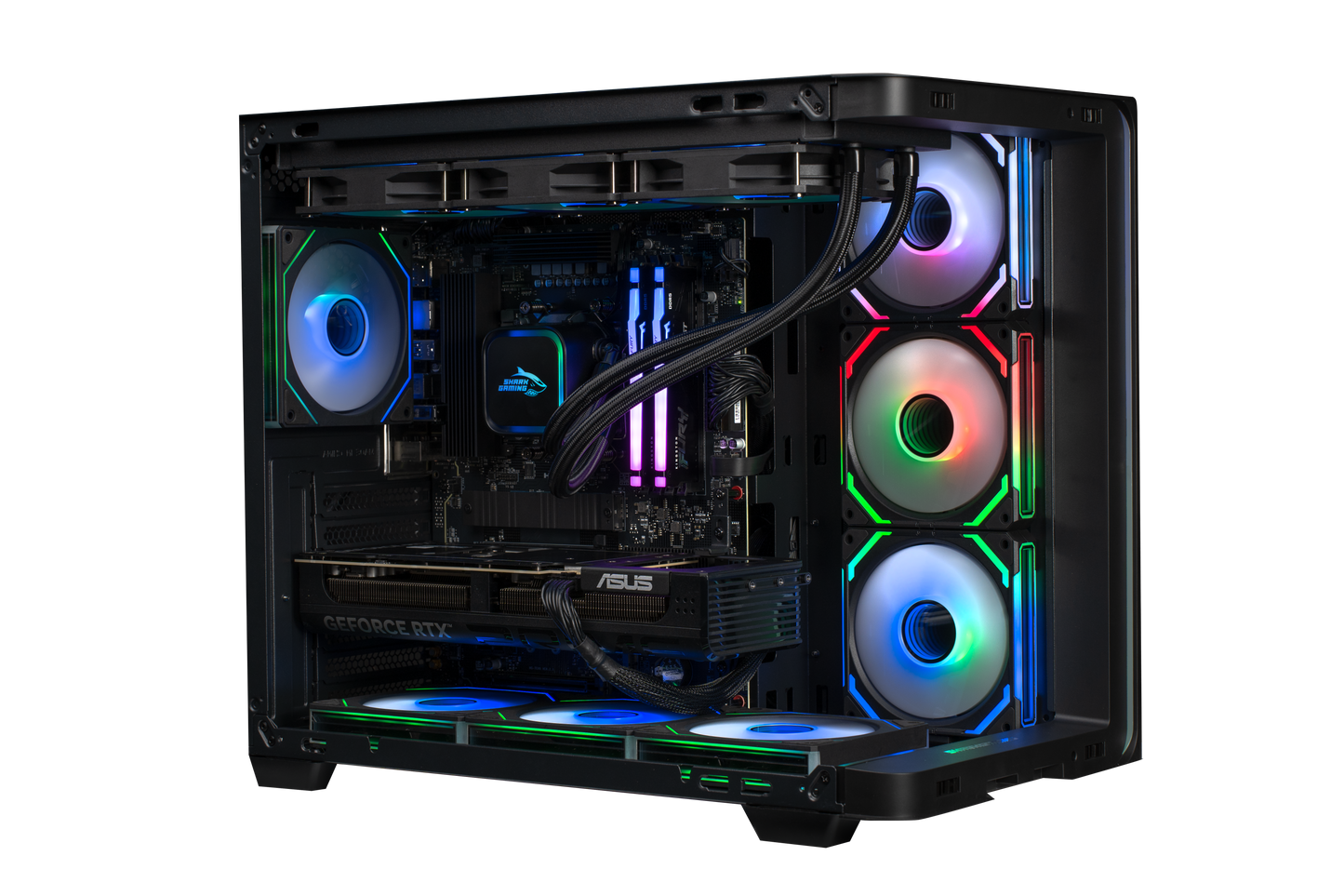 Shark RGBeast U900 Gaming PC   Intel Ultra9 285K/RTX5090 24G/32GB DDR5 /2TB - stationär dator