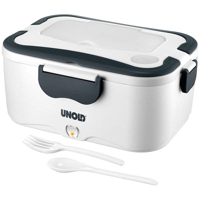 UNOLD 58850 Elektrisk lunchlåda 1,5L 35W Vit/Grå – Outlet