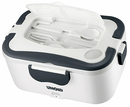 UNOLD 58850 Elektrisk lunchlåda 1,5L 35W Vit/Grå – Outlet