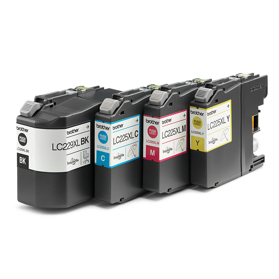 Brother LC229XLVALBPDR bläckpatroner 4 styck Original Svart, Cyan, Magenta, Gul
