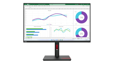 Lenovo ThinkVision T32h-30 LED display 80 cm (31.5") 2560 x 1440 pixlar Quad HD Svart