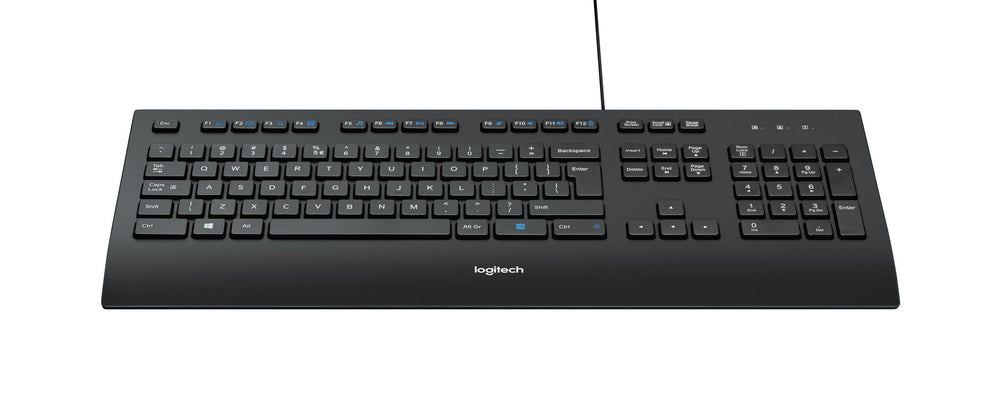 Logitech K280E Pro f/ Business tangentbord Kontor USB QWERTY Amerikanskt internationellt Svart