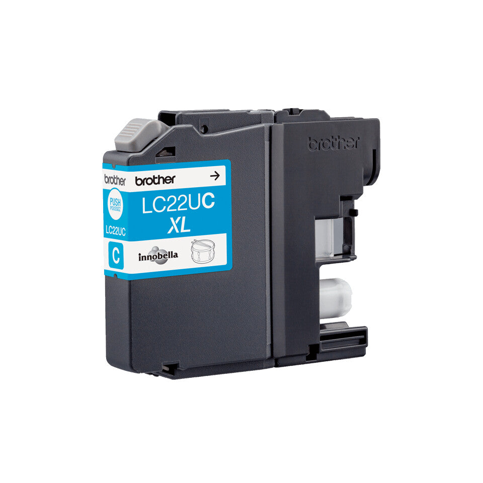 Brother LC22UC bläckpatroner 1 styck Original Cyan