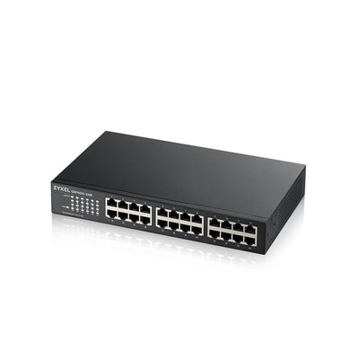 Zyxel GS1100-24E Ohanterad Gigabit Ethernet (10/100/1000) Svart